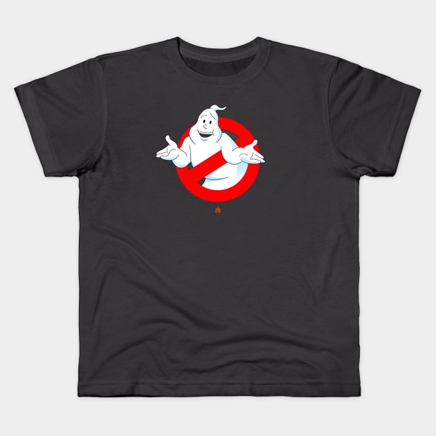 Ghostbusters Logo 5 Kids T-Shirt by thatsartfolks